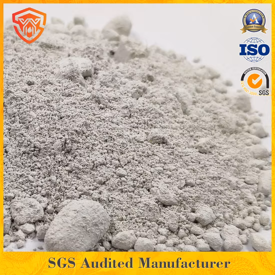 Ciment réfractaire moulable réfractaire à haute température pour le revêtement de four